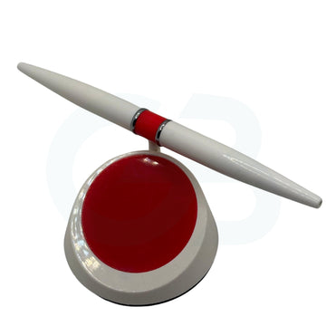 Customizable Rotating Desk Ball Pen with Dual-Side Nib