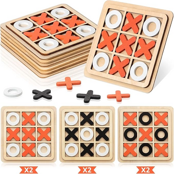 Tic Tac Toe Game for Kids Mini Board Game ( Pack of 2)
