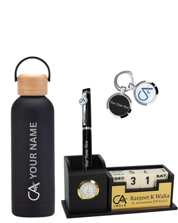 CA Personalized Hydration & Desk Gift Combo
