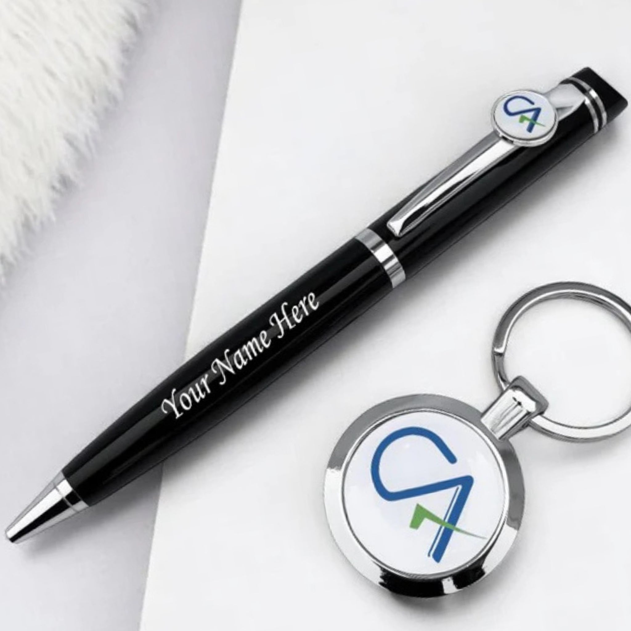 CA Premium Pen & Keychain Gift Set