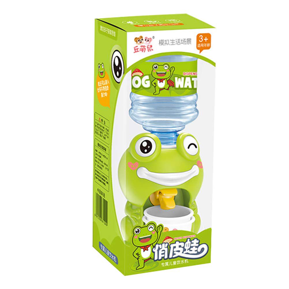 Cute Frog-Shaped Mini Water Dispenser for Kids