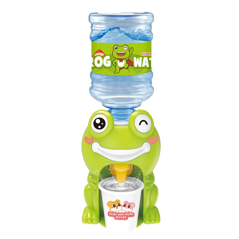 Cute Frog-Shaped Mini Water Dispenser for Kids